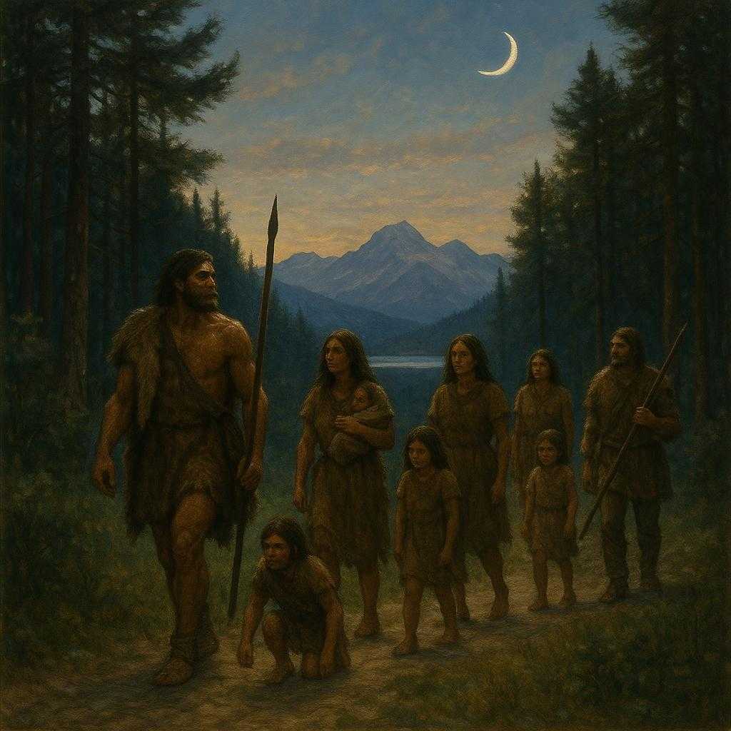 Una tribu en un largo viaje