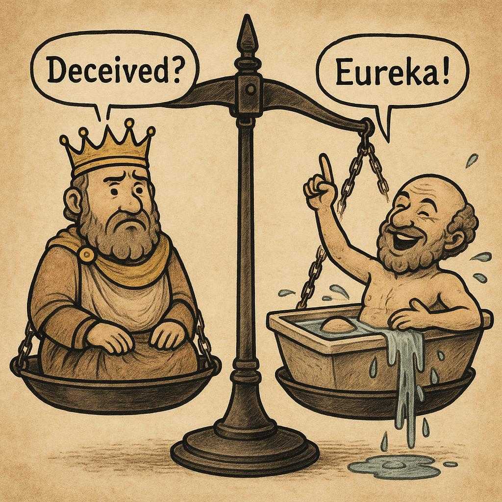 The Crown and Archimedes