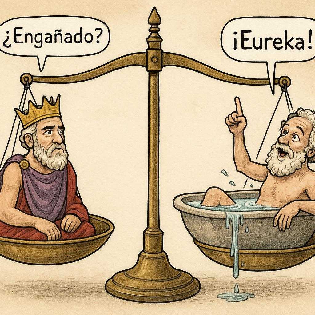 La Corona y Arquímedes
