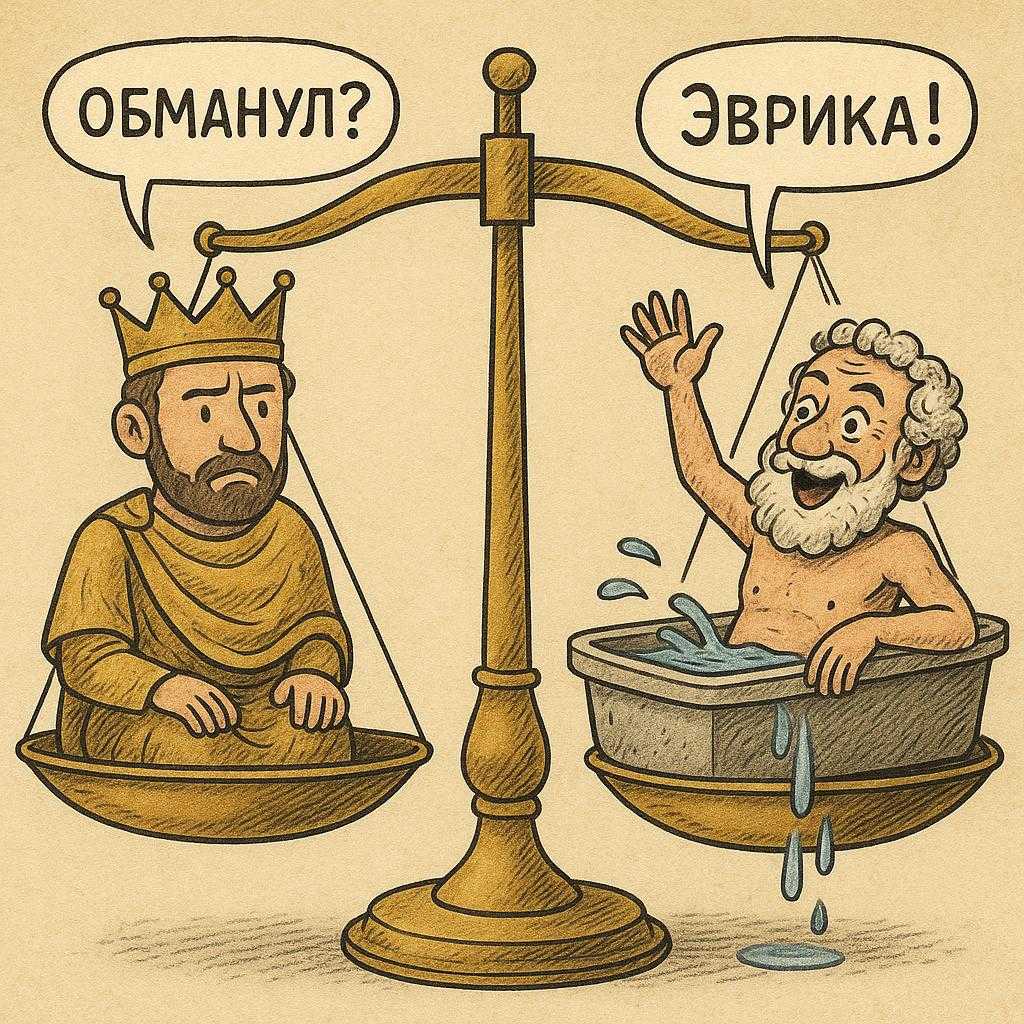Корона и Архимед