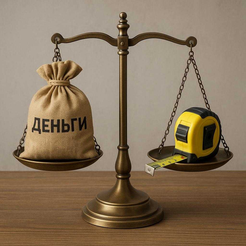 Деньги и Расстояние на одних весах